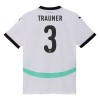 Maglia ufficiale Austria Gernot Trauner 3 Trasferta Euro 2024 per Uomo